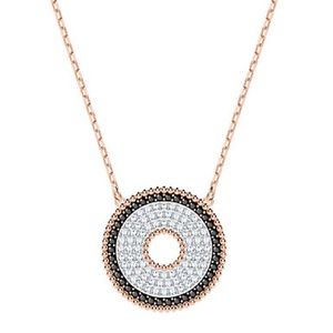 NEW Swarovski Rose Gold Lollypop Necklace